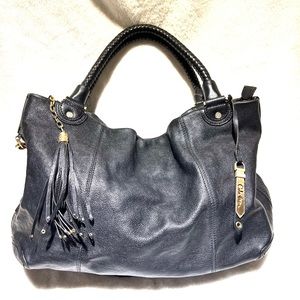 COLE HAAN  QUALITY GRAIN LEATHER LARGE HOBO TOTE BAG